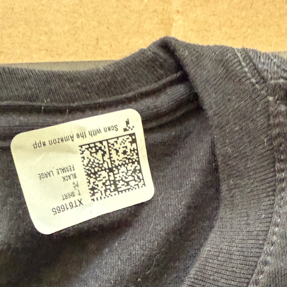 Black T-Shirt with 'BRUH' Graphic - Picture 3 of 3